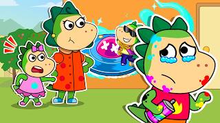 🧩🏠 Who Drew on Spike’s House? 😄 Mystery Adventure ✨ Fire Spike Kids Stories