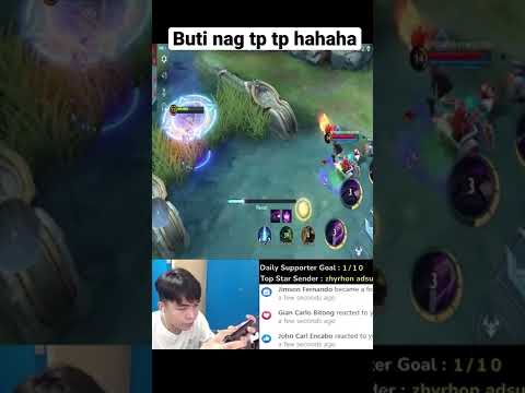 Buti nag tp tp hahaha #mlbb #mobilelegends #shorts