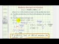 Minimizing Average Cost Functions