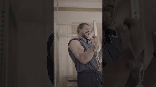 starke Ermüdung Vorführung Arm  #calisthenics #muskeln #muskelaufbau #bizeps #klettern #kraft