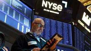YouTube video thumbnail: Wall Street Ends Higher on Boost From Chips, Iran Optimism