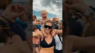 Some would call it brave...Music festival & 6 days camping with a 7-month-old....I’d call it magical