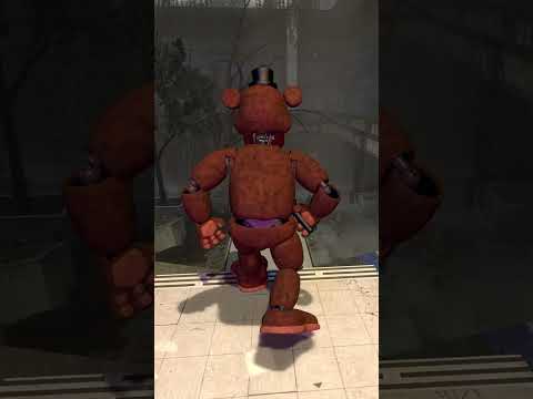FREDDY dan FOXY FNAF Vs. HANTU MUKA GILA #shorts