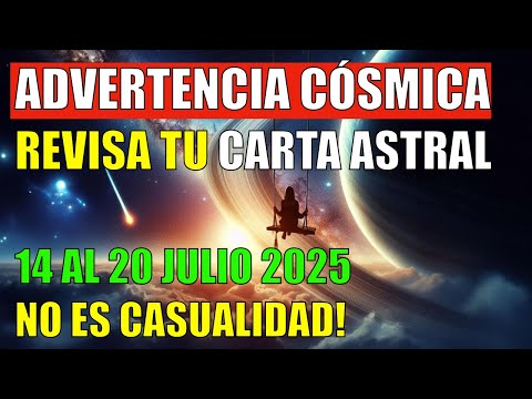 ADVERTENCIA CÓSMICA Mercurio y 🪐 Retrógrados semana 14 al 20 Julio 2025  Revisa tu Carta Astral 👁️