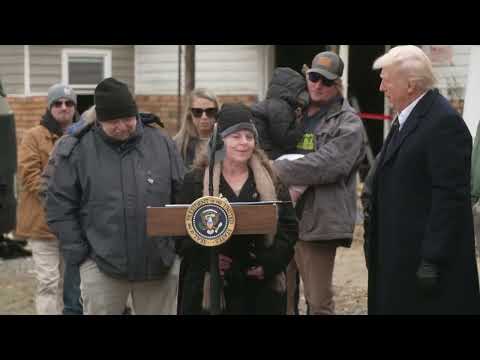 Trump listens to North Carolina flooding victims tell stories of surviving Helene: 'I need help'