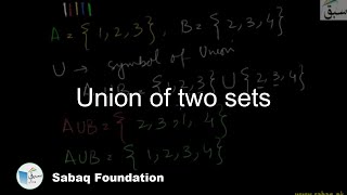 Union of Two Sets