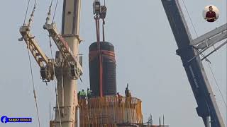 बिहार के मोतिहारी जिला में बन रहे एशिया के सबसे बड़े मंदिर में विश्व के सबसे बड़े शिवलिंग का आस्थापना🙏