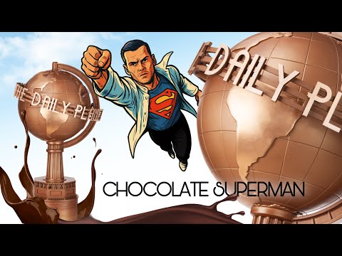 Chocolate Superman!
