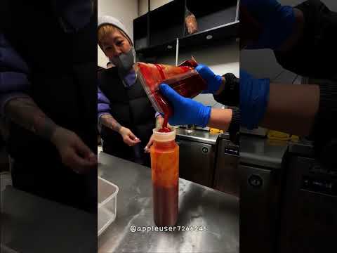 세상 신박한 "소스채우기"