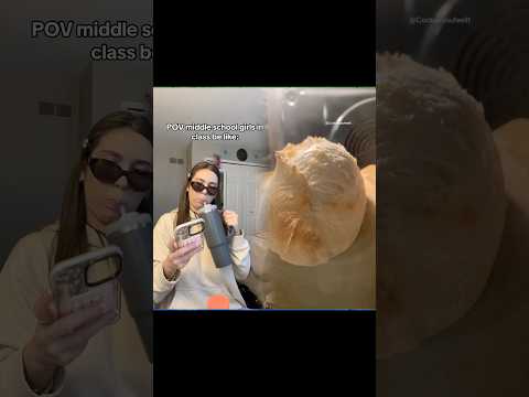 Middle school girls in class be like #foryou #pov OG:juliettewegg