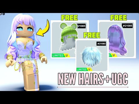 HURRY!!! NEW FREE HAIRS AND COOL UGCs😍 !! GET IT NOW BEFORE IT IS ALL SOLD OUT !! (2024)