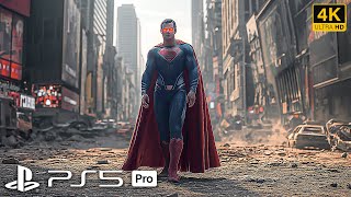 EVIL SUPERMAN Destroys Everyone Scene [PS5 Pro 4K 60FPS] Suicide Squad: Kill the Justice League