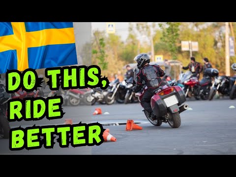 Swedish riders have Excellent Balance on a motorcycle - here's why.