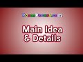 Identifying Main Ideas and Supporting Details in Reading