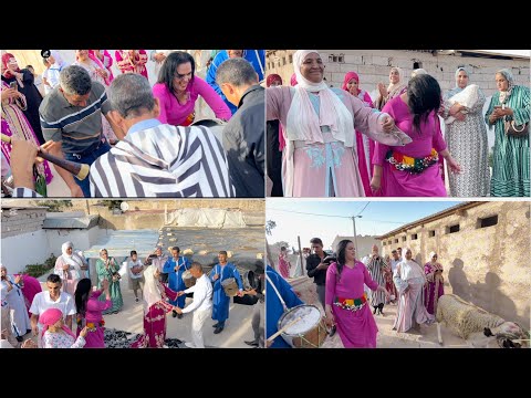 نهار العقيقة ديال بنتي سارة 🌸النشاط حتى شاط مع الغيطة والشيخات 😂الله يكمل علينا بالخير 