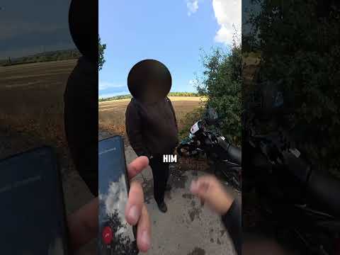 Would you Help a Fellow Biker? 👏 #Motojimm #motorcycle #rurochelmet #aprilia #motovlog #bikelife