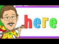 Exploring the Sight Word 'Here'