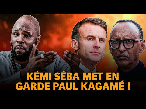 CONGO – Le M23 avance : Kemi Seba s’attaque à Paul Kagamé (Rwanda)