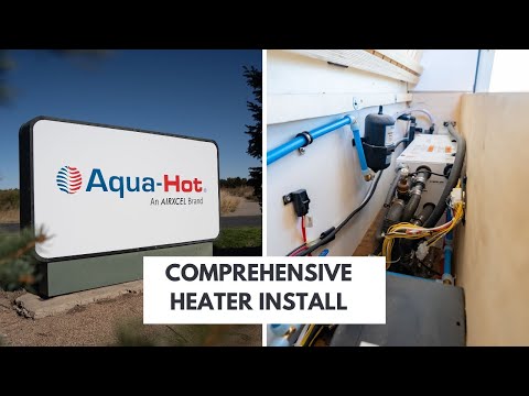 Incredible Camper Heating System INSTALL / Aqua Hot Hydronic Heating + Rossmonster Vans