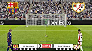 BARCELONA VS RAYO VALLECANO FULL PENALTY SHOOTOUT | BAR VS RAY HIGHLIGHTS
