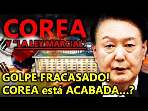 GOLPE DE ESTADO en COREA DEL SUR!! - La LEY MARCIAL que desató LA PEOR CRISIS EN LAS ÚLTIMAS DÉCADAS