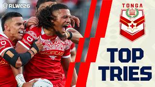 Tongan Players Top Tries of August | RLWC 2026