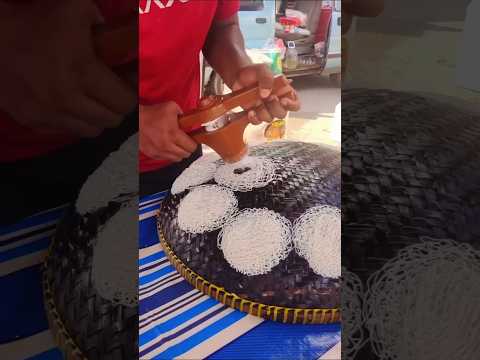 வெளிநாட்டில் இடியாப்பம் உருவாகும் வீடியோ #malaysia #thailand #indonesia #food #trending #viralvideo