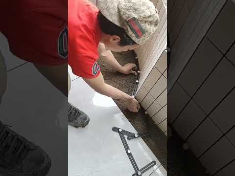 The easiest way to install tiles in every corner!