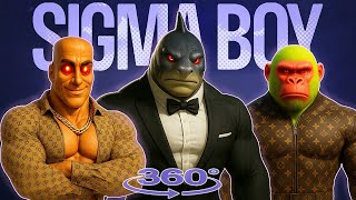 SIGMA BOY x BRAINROT GIGACHADS 360°