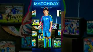 India vs Pakistan football match #shorts