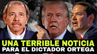 Una TERRIBLE NOTICIA para Daniel Ortega y Rosario Murillo 