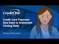 Understanding Credit Card Dates