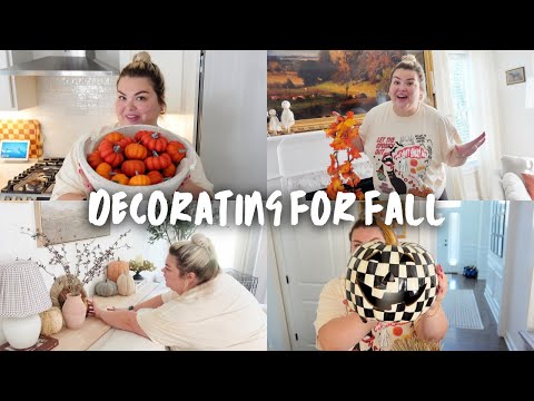 DECORATE FOR FALL & HALLOWEEN WITH ME!