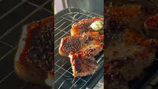 Is this the perfect temperature for a Ribeye, or what!? #blackstone