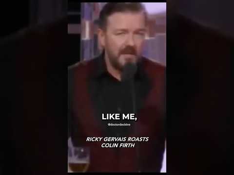 Ricky Gervais ROASTS Colin Firth