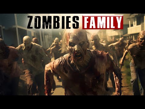 Zombies Family | Hollywood Horror Movie in Hindi Dubbed | Zombie Horror Movie | Meg Alexandra, Gabz