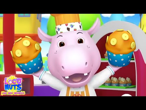 Muffin Man Lagu + ​​Lainnya Sajak Kartun Animasi Untuk Anak-Anak