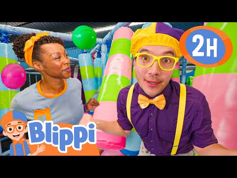 Blippi and Meekah's Opposite Day! | Blippi Painting for Kids  | Moonbug Kids - Art for Kids 🖌️