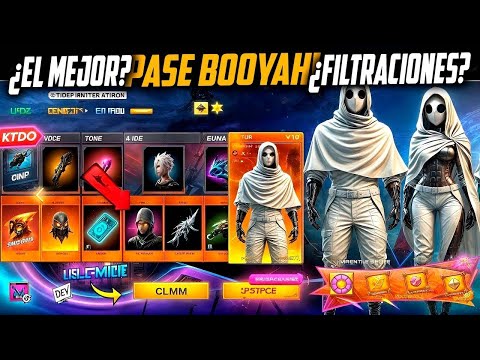 Analizando! EL PASE BOOYAH DE ENERO Y FEBRERO 2024 Completo ¿VALE LA PENA? NOVEDADES DE FREE FIRE