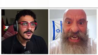Angry Israeli Man Gets EXPOSED by Palestinian!