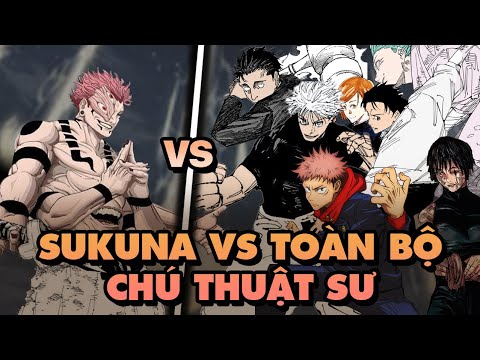 Sukuna Bị Đánh Bại Như Thế Nào? Sukuna vs Toàn Bộ Chú Thuật Sư Trong 83 Phút