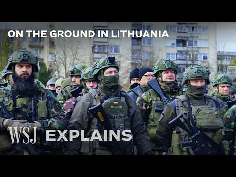 YouTube video thumbnail: The 17K Civilians Prepping for a Russian Invasion on Nato’s Eastern Border
