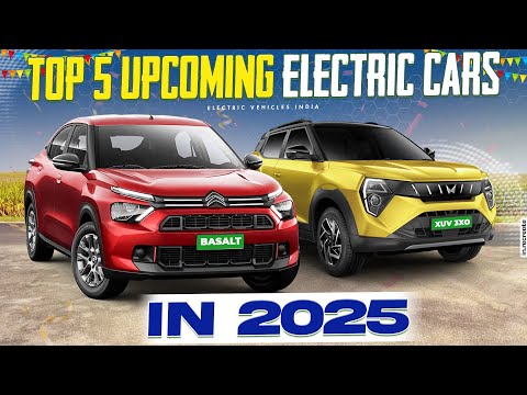 TOP 5 UPCOMING ELECTRIC CARS 2025 | Electric Cars in India | EV Telugu