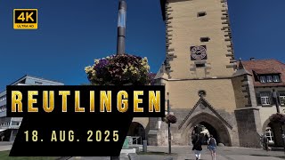 Reutlingen's Weltrekord 🏆 | Ein Spaziergang durch die Altstadt & die engste Straße 🇩🇪