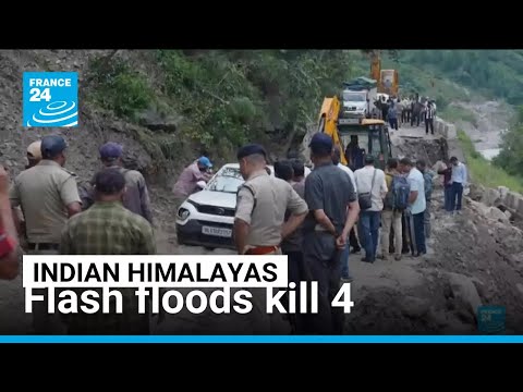 YouTube video thumbnail: At Least Four Dead, Over a Hundred Missing in Indian Himalayas
