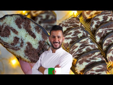 كروكي رخامي بالشوكولا سهل وبمقادير بسيطة تخرجلك حلوة بزاف هايلة مع الشاف فارس