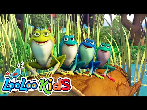 🐸 The Croaking Frog - Fun Songs For Preschool Kids! - Nursery Rhymes and Kids Songs Looloo Kids