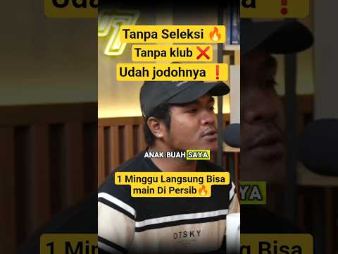 Satu Bobotoh pun Tidak Ada yg Tau⁉️ Billy Keraf Dengan Jalan hidup nya #persib #bola #timnas #bola
