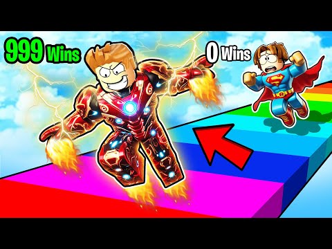 ROBLOX CHOP & FROSTY TRIED SUPERHERO RACE CLICKER: TAP TO SPEED UP AND BECOME A LEGEND