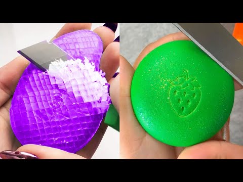 Cutting Dry Soap ASMR 16